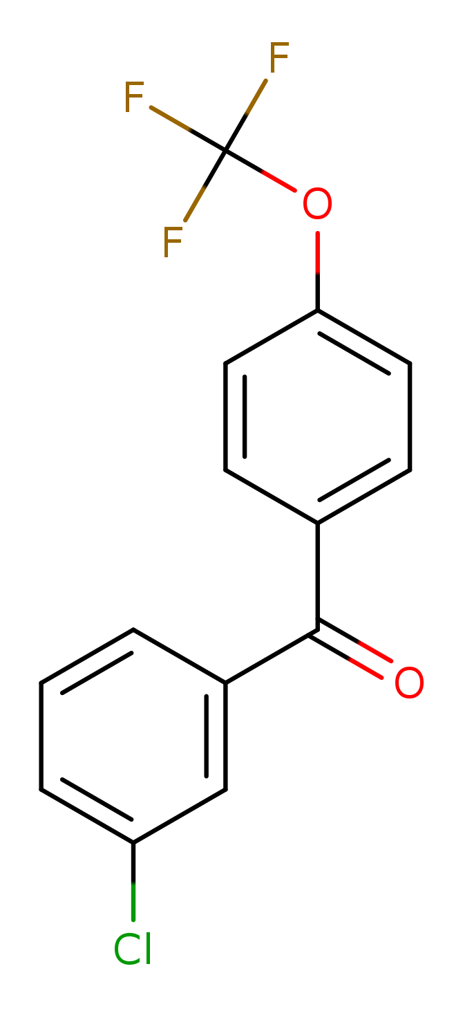 (3-chlorophenyl)[4-(trifluoromethoxy)phenyl]methanone