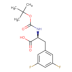 L-Phenylalanine, N-[(1,1-dimethylethoxy)carbonyl]-3,5-difluoro-