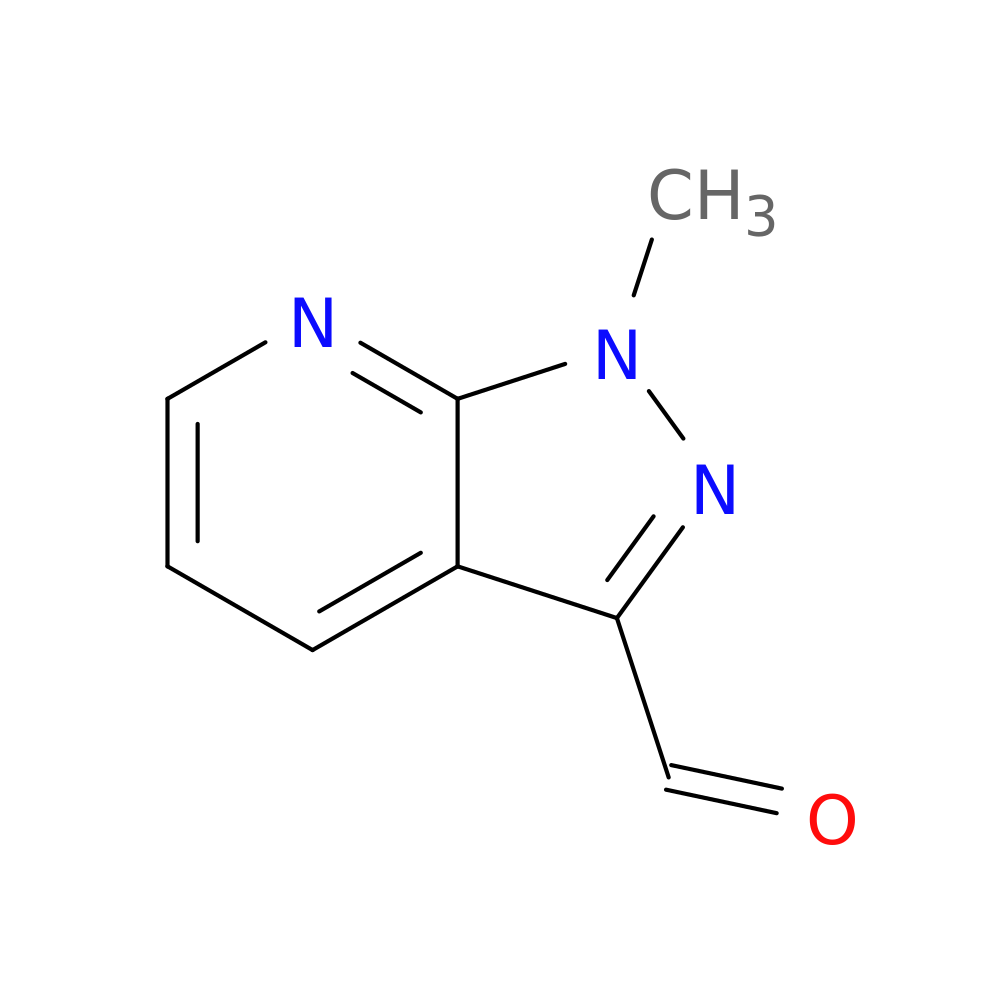 1-methyl-1H-pyrazolo[3,4-b]pyridine-3-carbaldehyde
