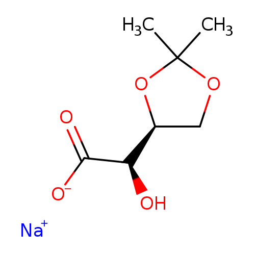 sodium (2r)-2-[(4s)-2,2-dimethyl-1,3-dioxolan-4-yl]-2-hydroxyacetate