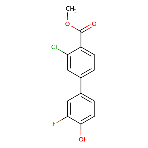 4-(3-Chloro-4-methoxycarbonylphenyl)-2-fluorophenol