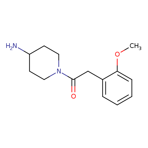 1-(4-Aminopiperidin-1-yl)-2-(2-methoxyphenyl)ethan-1-one