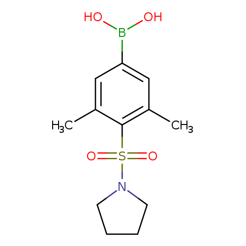 (3,5-Dimethyl-4-(pyrrolidin-1-ylsulfonyl)phenyl)boronic acid