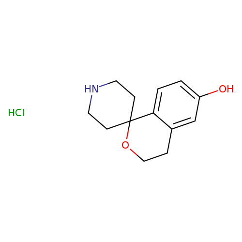 3,4-dihydrospiro[2-benzopyran-1,4'-piperidin]-6-olhydrochloride