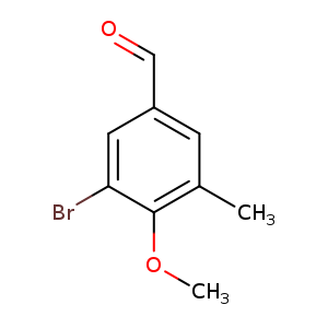 Benzaldehyde,3-bromo-4-methoxy-5-methyl-