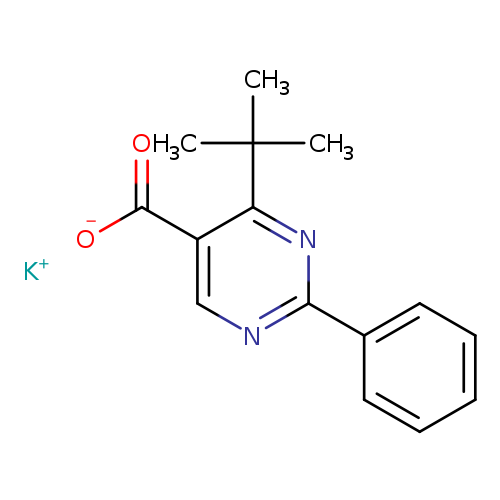 potassium4-tert-butyl-2-phenylpyrimidine-5-carboxylate