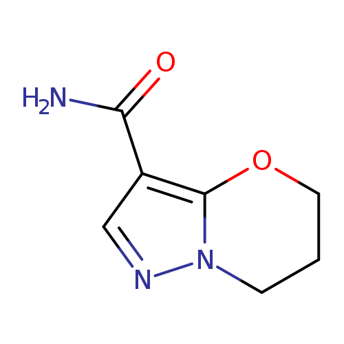 5H,6H,7H-pyrazolo[3,2-b][1,3]oxazine-3-carboxamide