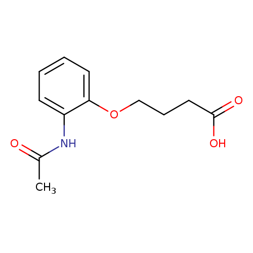 4-(2-Acetamidophenoxy)butanoic acid