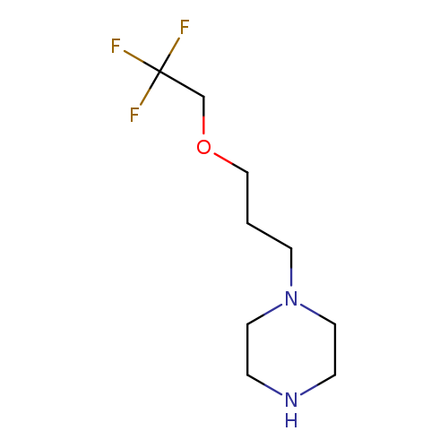 1-[3-(2,2,2-trifluoroethoxy)propyl]piperazine