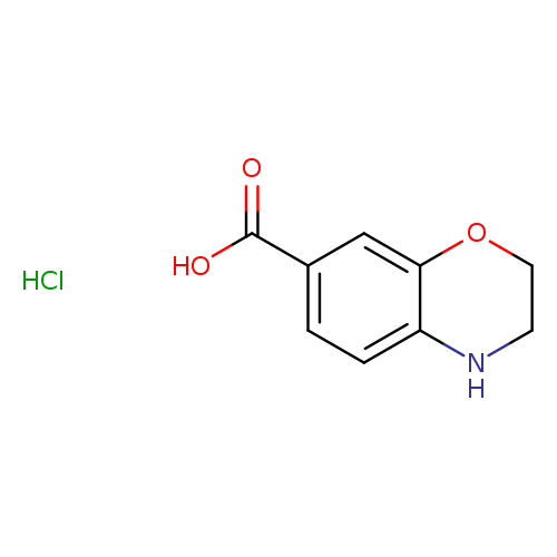 3,4-dihydro-2h-1,4-benzoxazine-7-carboxylic acid hydrochloride