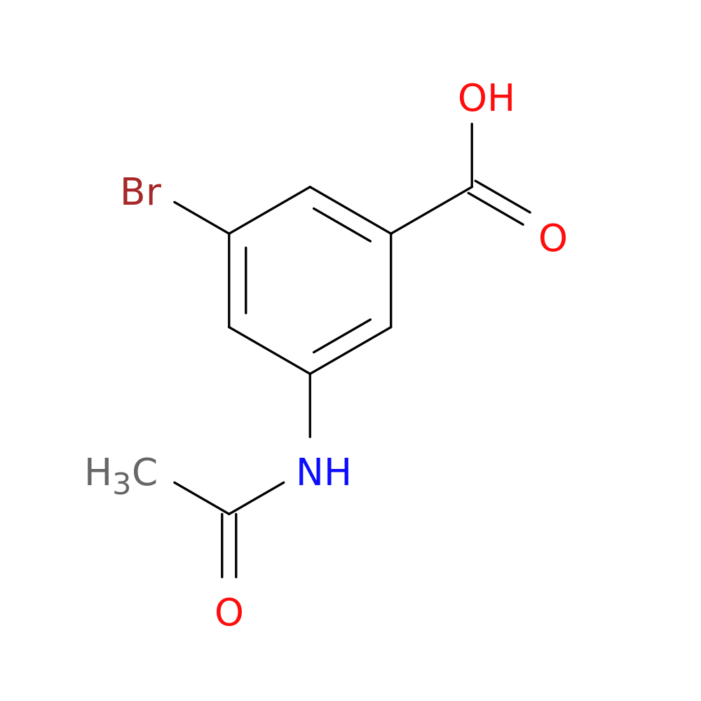 3-Acetamido-5-bromobenzoic acid