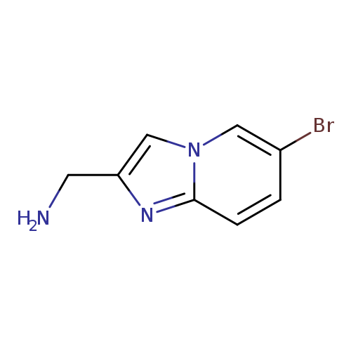 {6-bromoimidazo[1,2-a]pyridin-2-yl}methanamine