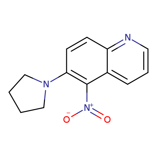 5-Nitro-6-(pyrrolidin-1-yl)quinoline