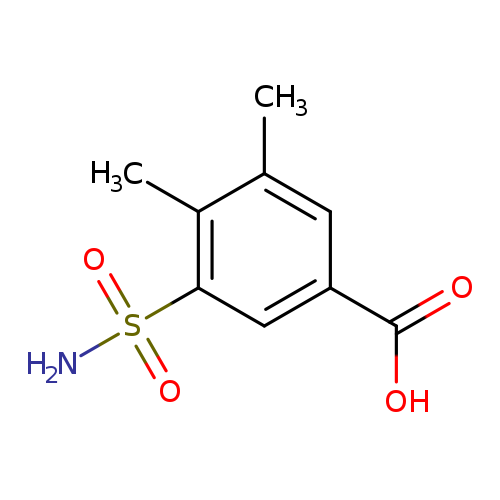 3,4-Dimethyl-5-sulfamoylbenzoic acid