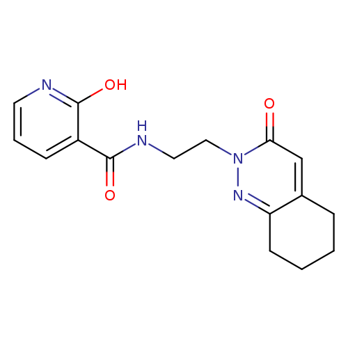 2-hydroxy-N-[2-(3-oxo-2,3,5,6,7,8-hexahydrocinnolin-2-yl)ethyl]pyridine-3-carboxamide