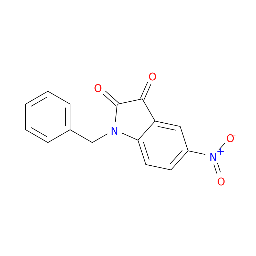 1-benzyl-5-nitro-2,3-dihydro-1H-indole-2,3-dione