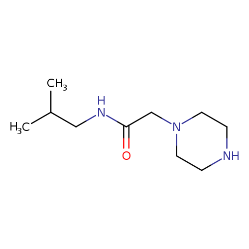 N-Isobutyl-2-piperazin-1-ylacetamide
