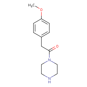 2-(4-Methoxyphenyl)-1-(piperazin-1-yl)ethanone