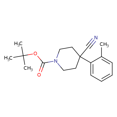 1-Boc-4-cyano-4-(2-methylphenyl)-piperidine