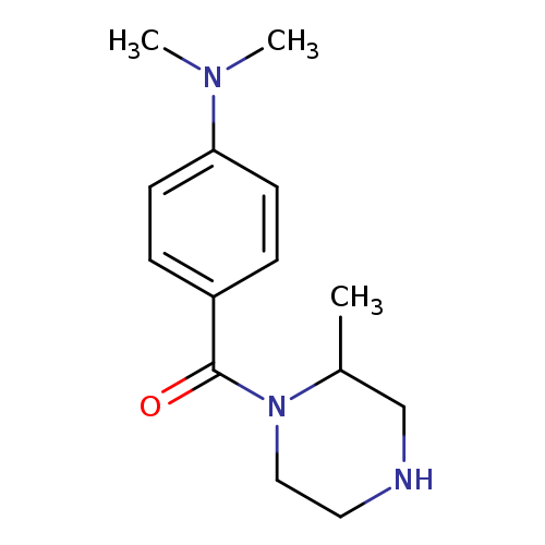 N,N-dimethyl-4-(2-methylpiperazine-1-carbonyl)aniline