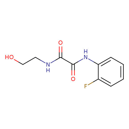 N'-(2-fluorophenyl)-N-(2-hydroxyethyl)ethanediamide