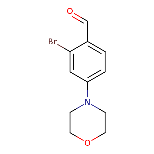 2-Bromo-4-morpholin-4-yl-benzaldehyde