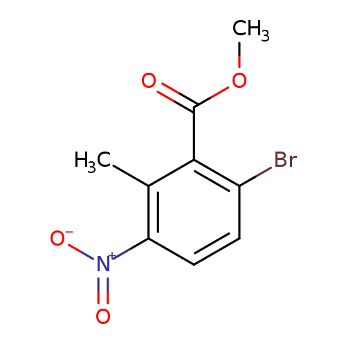 Benzoic acid, 6-bromo-2-methyl-3-nitro-, methyl ester