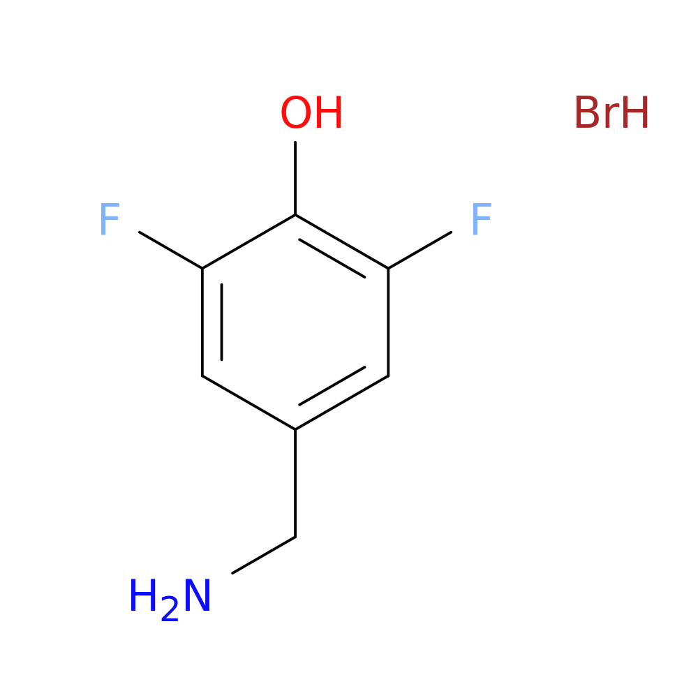 4-(Aminomethyl)-2,6-difluorophenol hydrobromide
