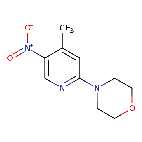 4-{5-nitro-4-methyl-2-pyridinyl}morpholine