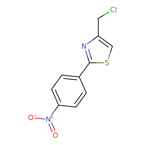 4-(Chloromethyl)-2-(4-nitrophenyl)-1,3-thiazole