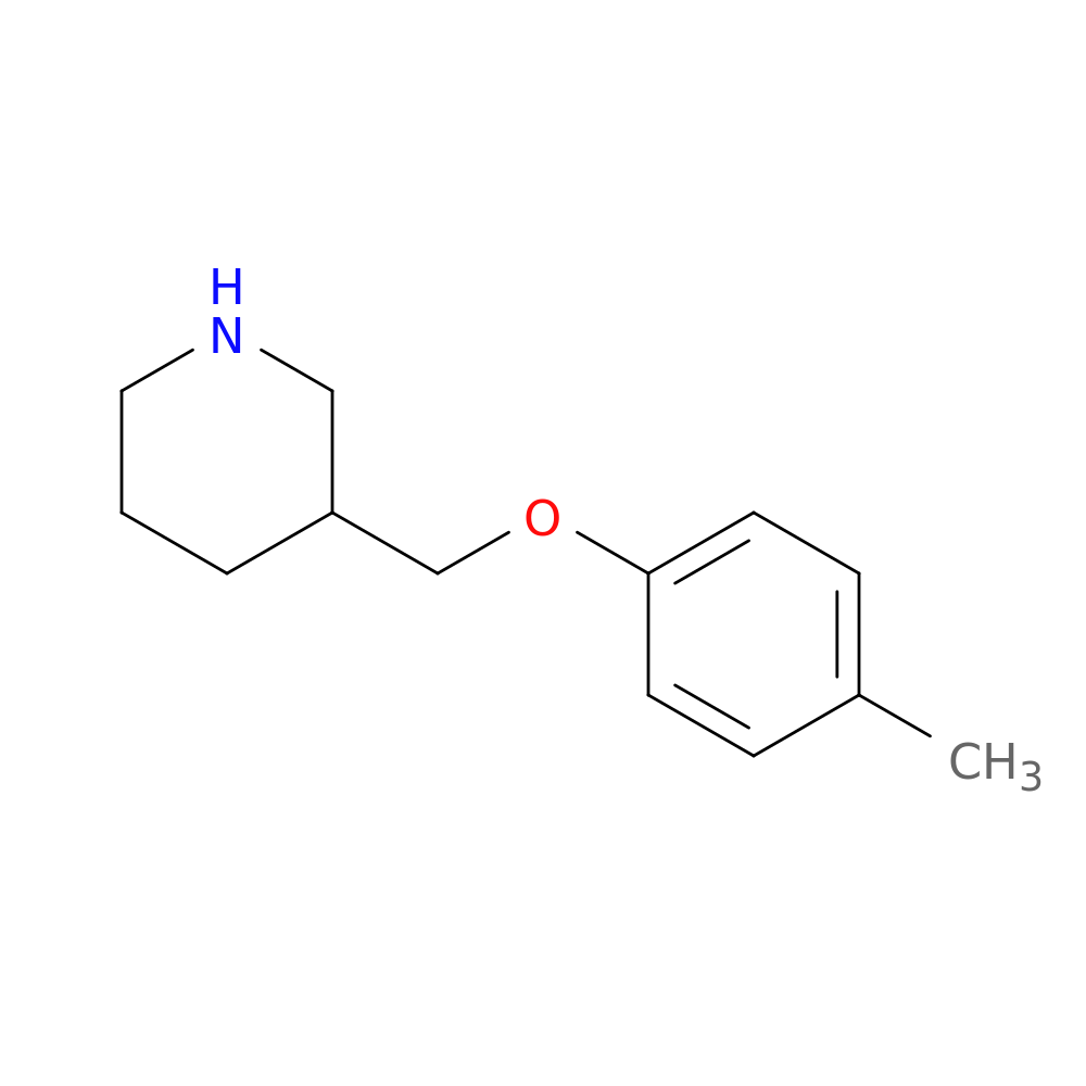 3-[(4-Methylphenoxy)methyl]piperidine