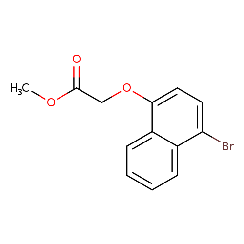 (4-Bromo-naphthalen-1-yloxy)-acetic acid Methyl ester