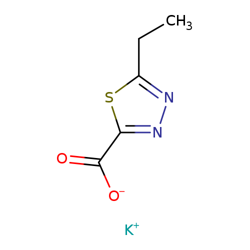 potassium 5-ethyl-1,3,4-thiadiazole-2-carboxylate