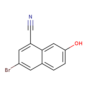3-BROMO-7-HYDROXY-1-NAPHTHONITRILE