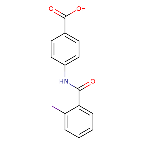 4-(2-iodobenzamido)benzoic acid