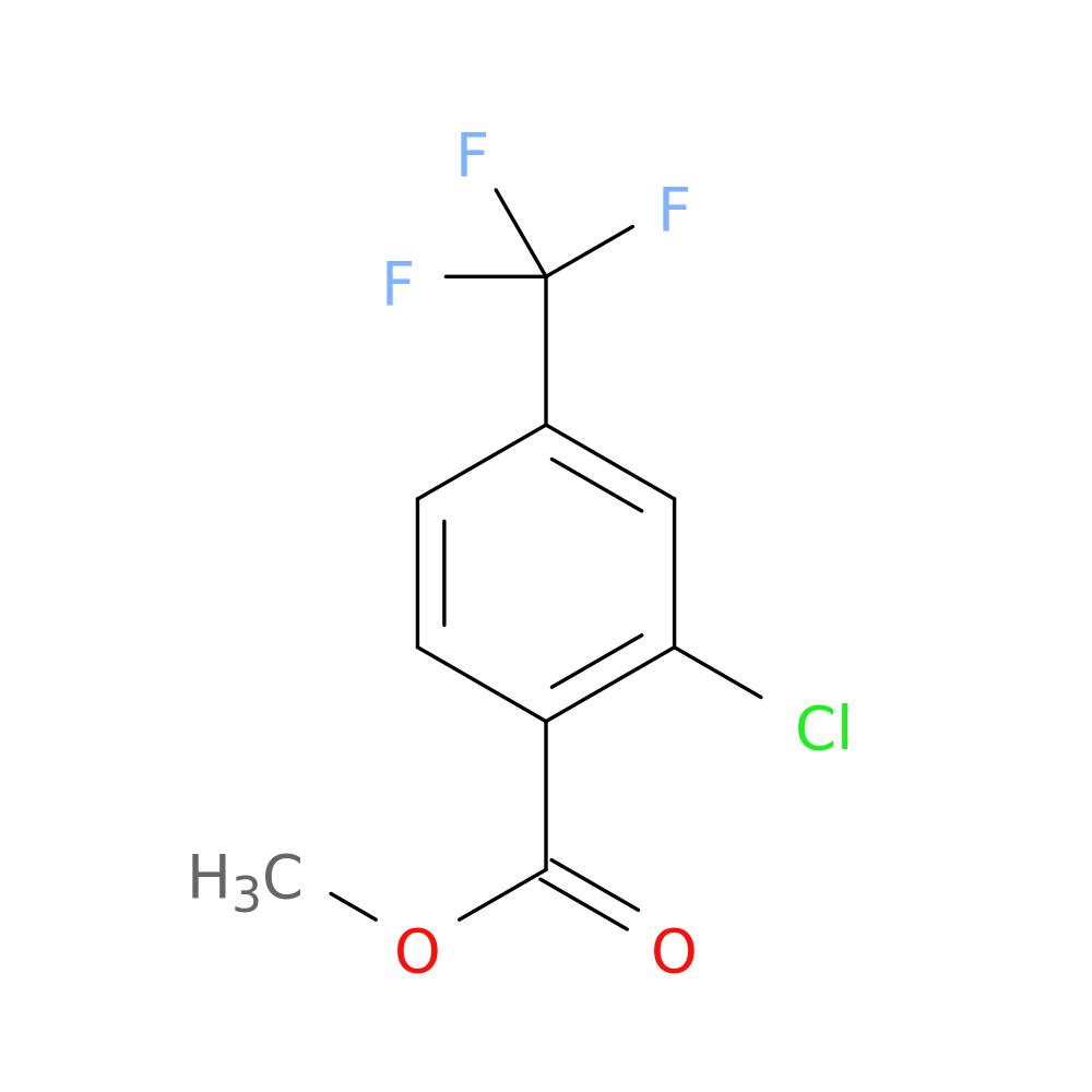 Benzoic acid, 2-chloro-4-(trifluoromethyl)-, methyl ester