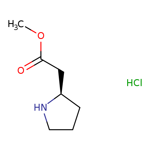 (R)-Methyl 2-(pyrrolidin-2-yl)acetate hydrochloride