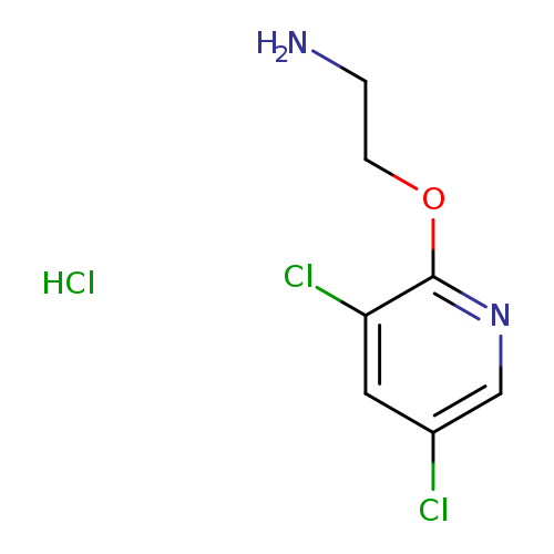 2-(2-aminoethoxy)-3,5-dichloropyridine hydrochloride