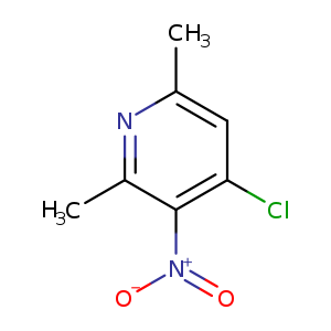 Pyridine, 4-chloro-2,6-dimethyl-3-nitro-