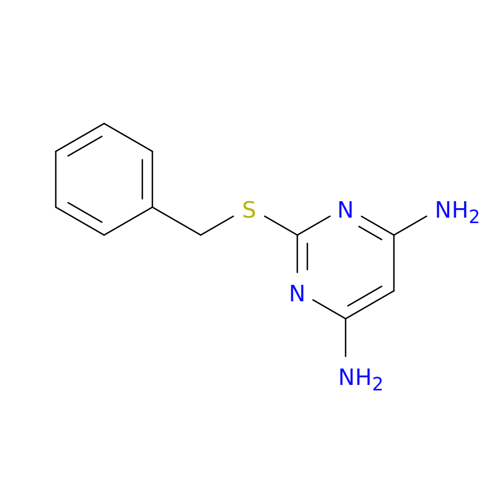 2-(Benzylthio)-4,6-Pyrimidinediamine