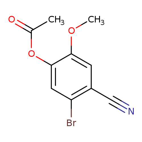 5-Bromo-4-cyano-2-methoxyphenyl acetate