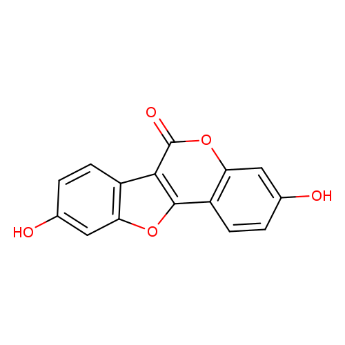 3,9-Dihydroxy-6H-[1]benzofuro[3,2-c]chromen-6-one