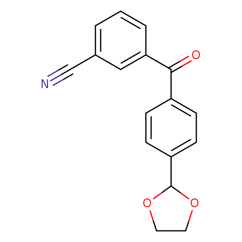 3-Cyano-4'-(1,3-dioxolan-2-yl)benzophenone