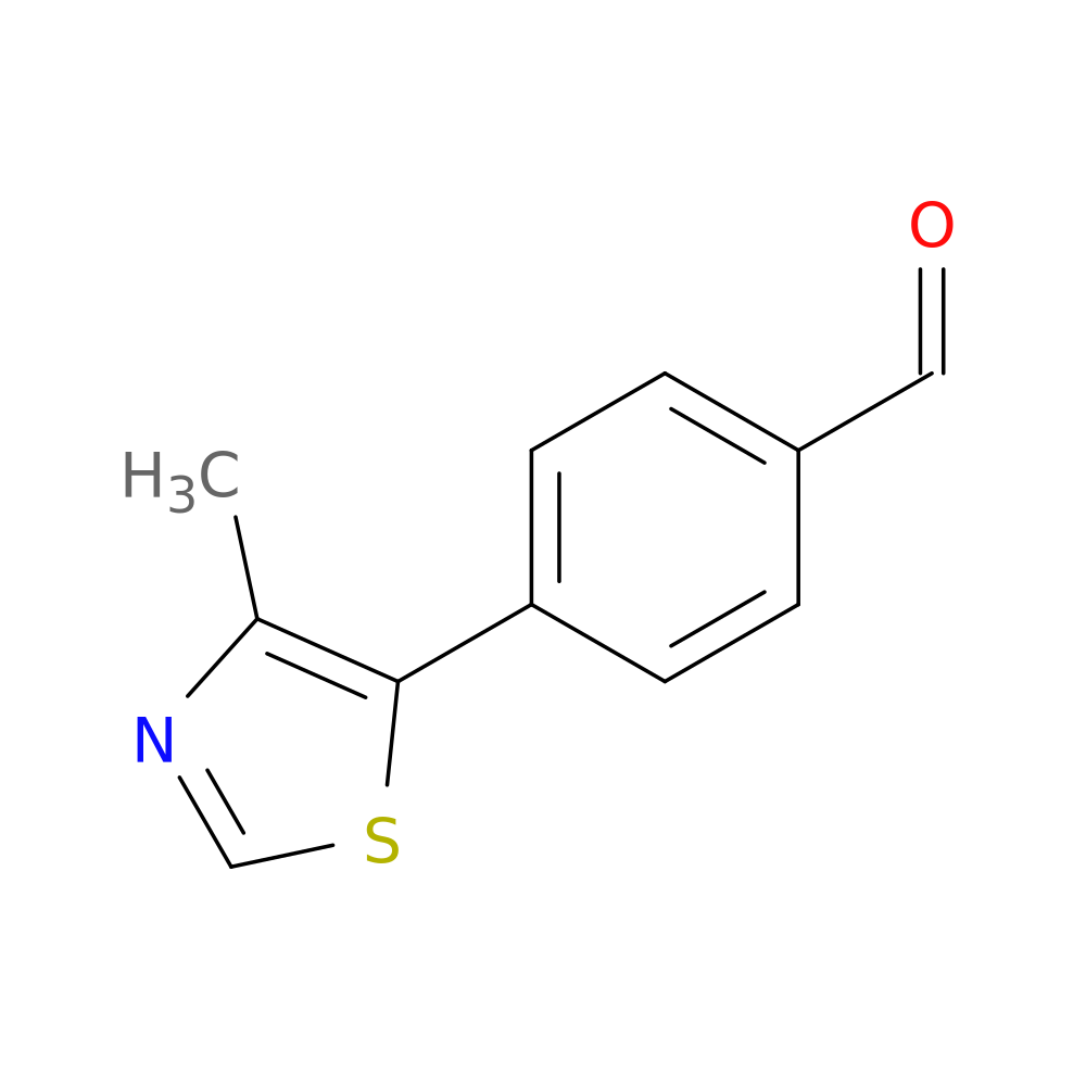 4-(4-Methyl-1,3-Thiazol-5-Yl)Benzaldehyde