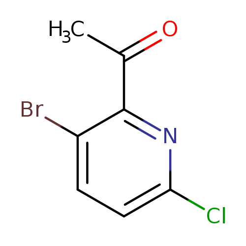 Ethanone, 1-(3-bromo-6-chloro-2-pyridinyl)-