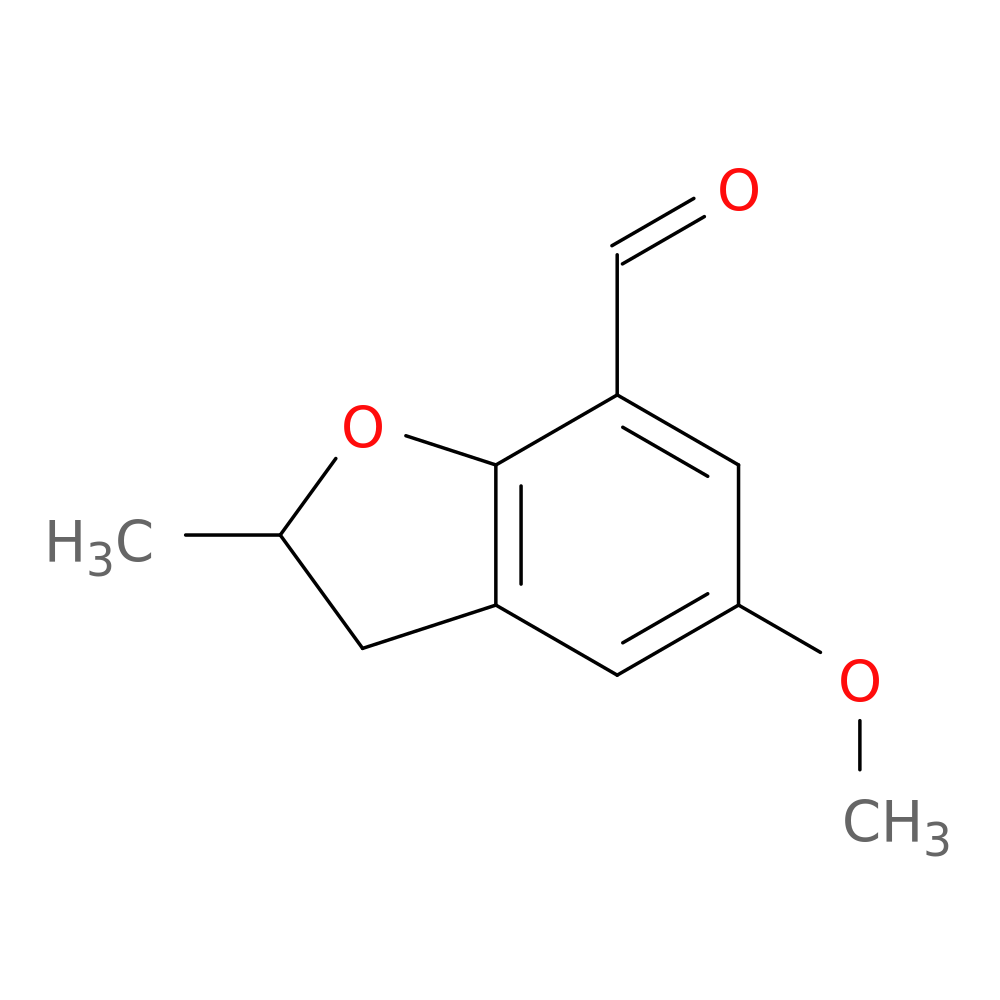 5-methoxy-2-methyl-2,3-dihydro-1-benzofuran-7-carbaldehyde