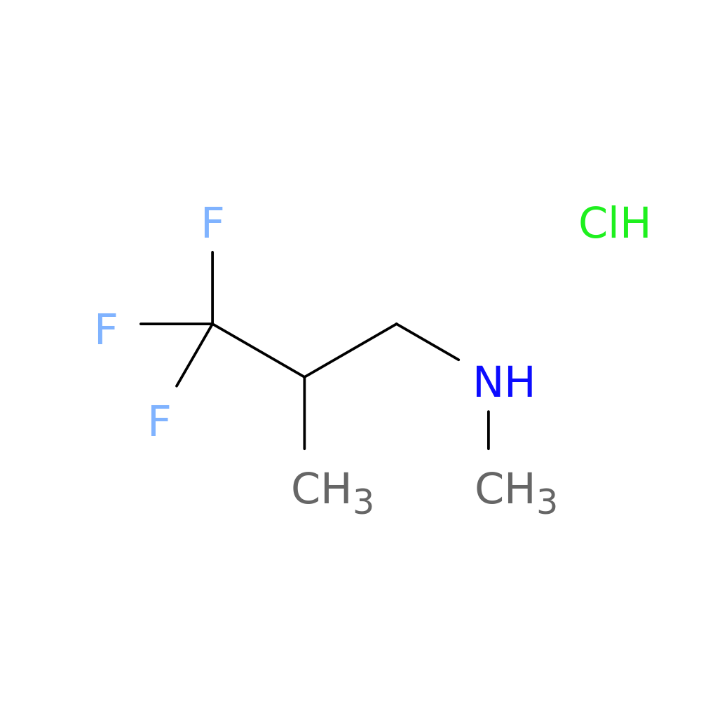 methyl(3,3,3-trifluoro-2-methylpropyl)amine hydrochloride