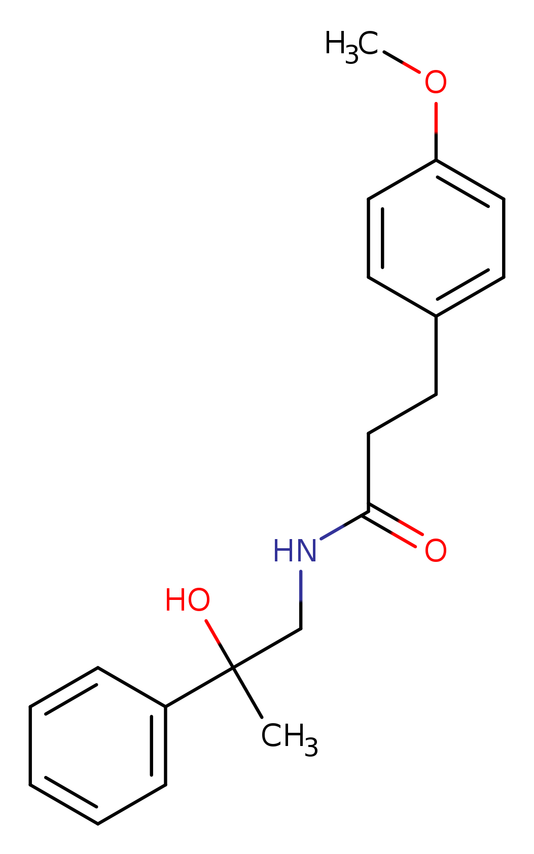 N-(2-hydroxy-2-phenylpropyl)-3-(4-methoxyphenyl)propanamide