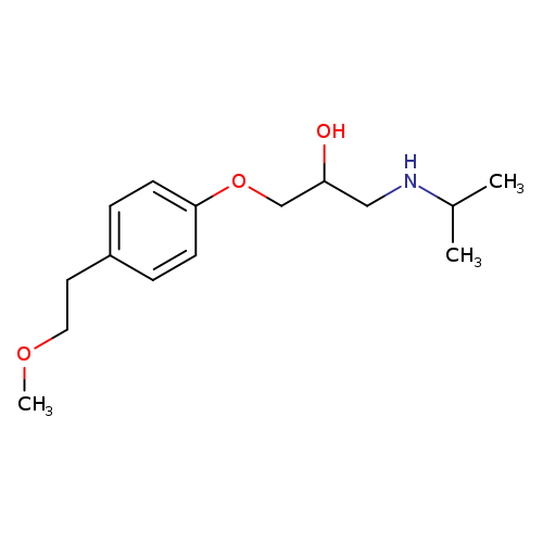 2-Propanol, 1-[4-(2-methoxyethyl)phenoxy]-3-[(1-methylethyl)amino]-