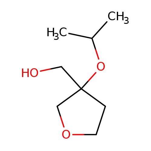 [3-(propan-2-yloxy)oxolan-3-yl]methanol
